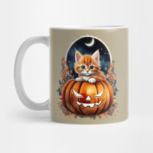 Halloween Kitten Mug